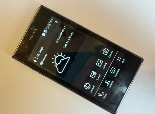 Telefono cellulare prada - telefono, lg